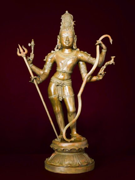 Pinaka-Dhara, Shiva | 24-Inch | Bronze